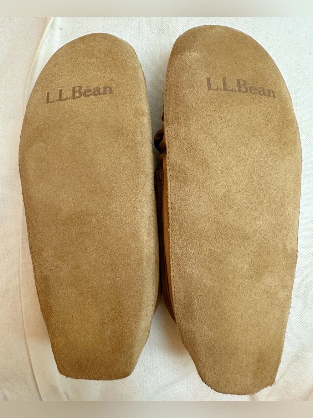 LL BEAN Wicked Good Slippers - Kids Kid’s Size 5- Shearling Sheepskin L.L.Bean